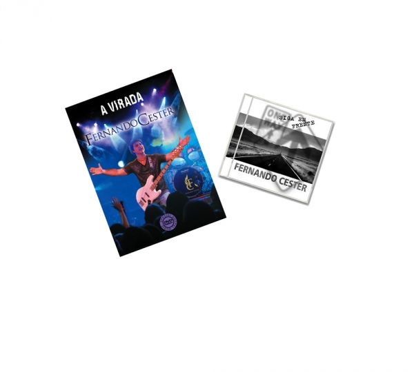 Kit DVD A Virada + CD Siga em Frente Cód.KIT01